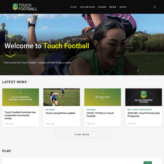 A complete backup of touchfootball.com.au