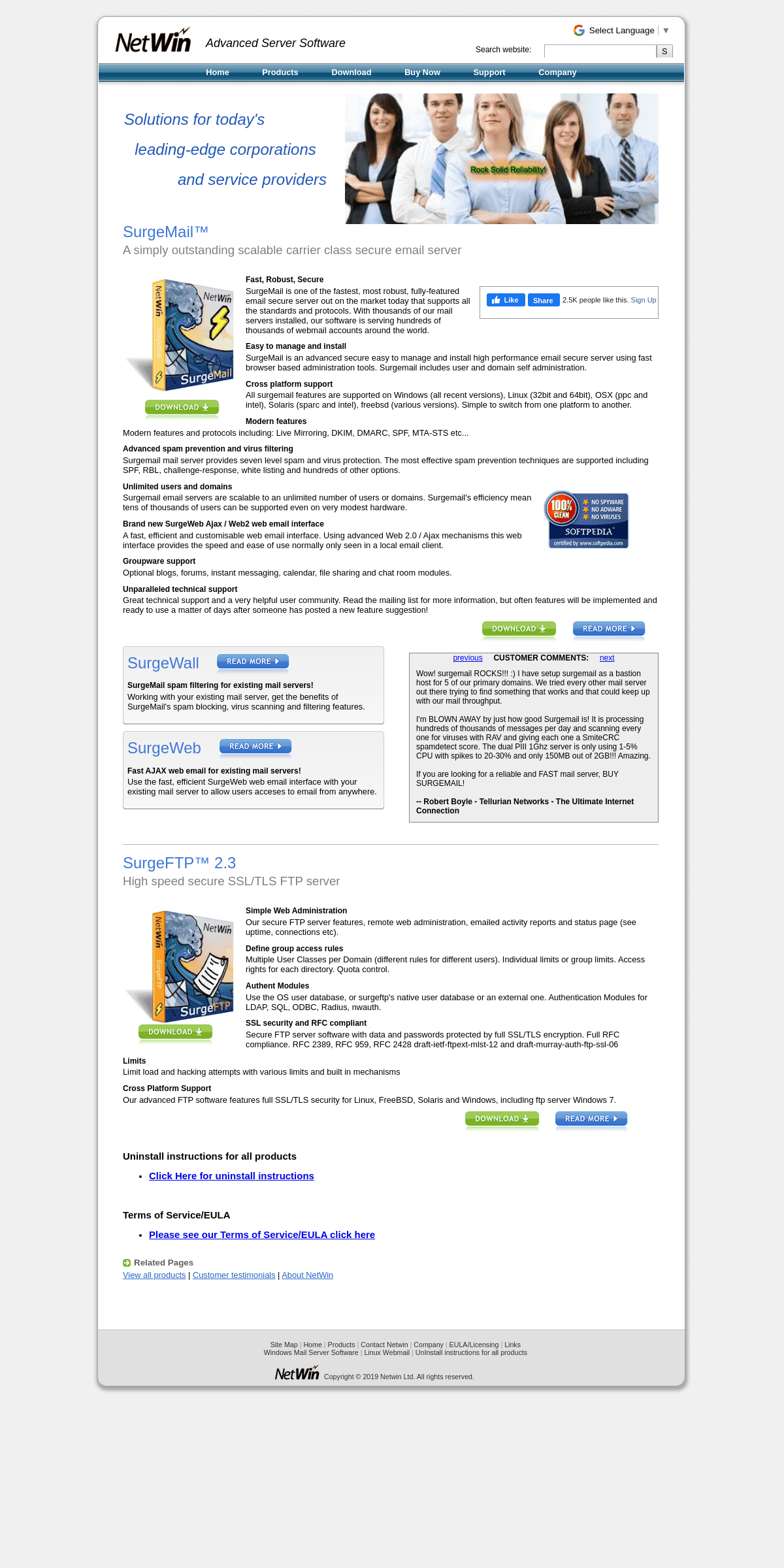A complete backup of netwinsite.com