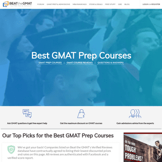A complete backup of beatthegmat.com