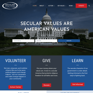 Home - Secular Coalition for America