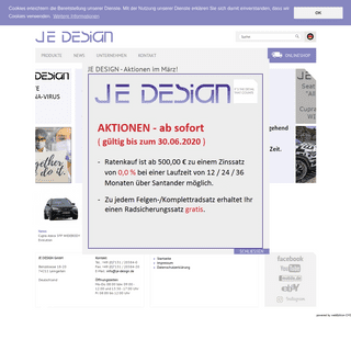 A complete backup of je-design.de