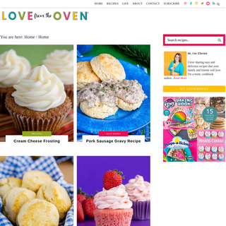 A complete backup of lovefromtheoven.com