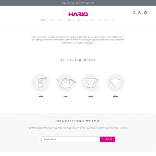 A complete backup of hario.co.uk