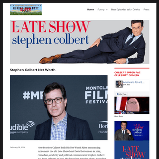 A complete backup of colbertsuperpac.com