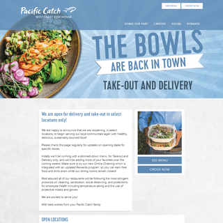 Pacific Catch - Online Ordering - Takeout and Delivery