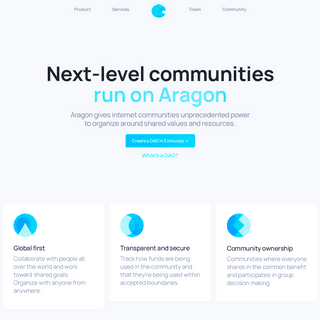 A complete backup of aragon.org