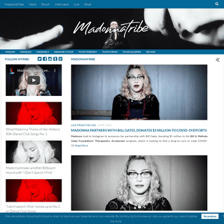 MadonnaTribe - Home of Madonna News