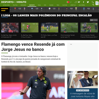 A complete backup of www.noticiasaominuto.com/desporto/1406903/flamengo-vence-resende-ja-com-jorge-jesus-no-banco