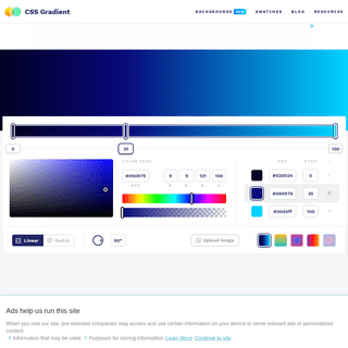 CSS Gradient â€” Generator, Maker, and Background