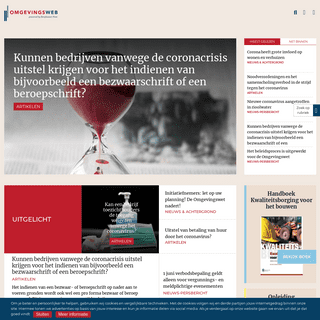 A complete backup of omgevingsweb.nl