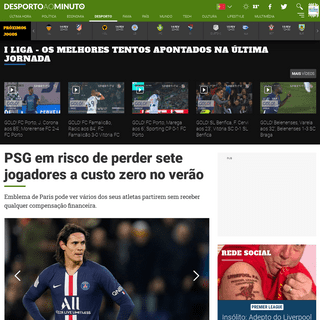A complete backup of www.noticiasaominuto.com/desporto/1405790/psg-em-risco-de-perder-sete-jogadores-a-custo-zero-no-verao