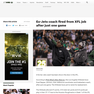 A complete backup of jetswire.usatoday.com/2020/02/11/former-jets-coach-pepper-johnson-fired-by-xfl-wildcats/