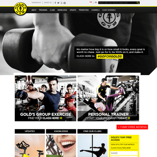 A complete backup of goldsgym.co.id
