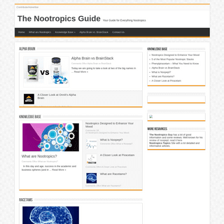 A complete backup of thenootropicsguide.com