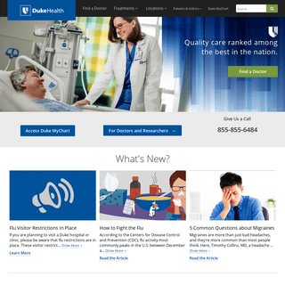 Duke Health - Connect with your health care at Duke Health