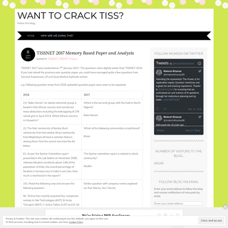 A complete backup of howtocracktiss.wordpress.com