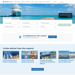A complete backup of cruiseline.com