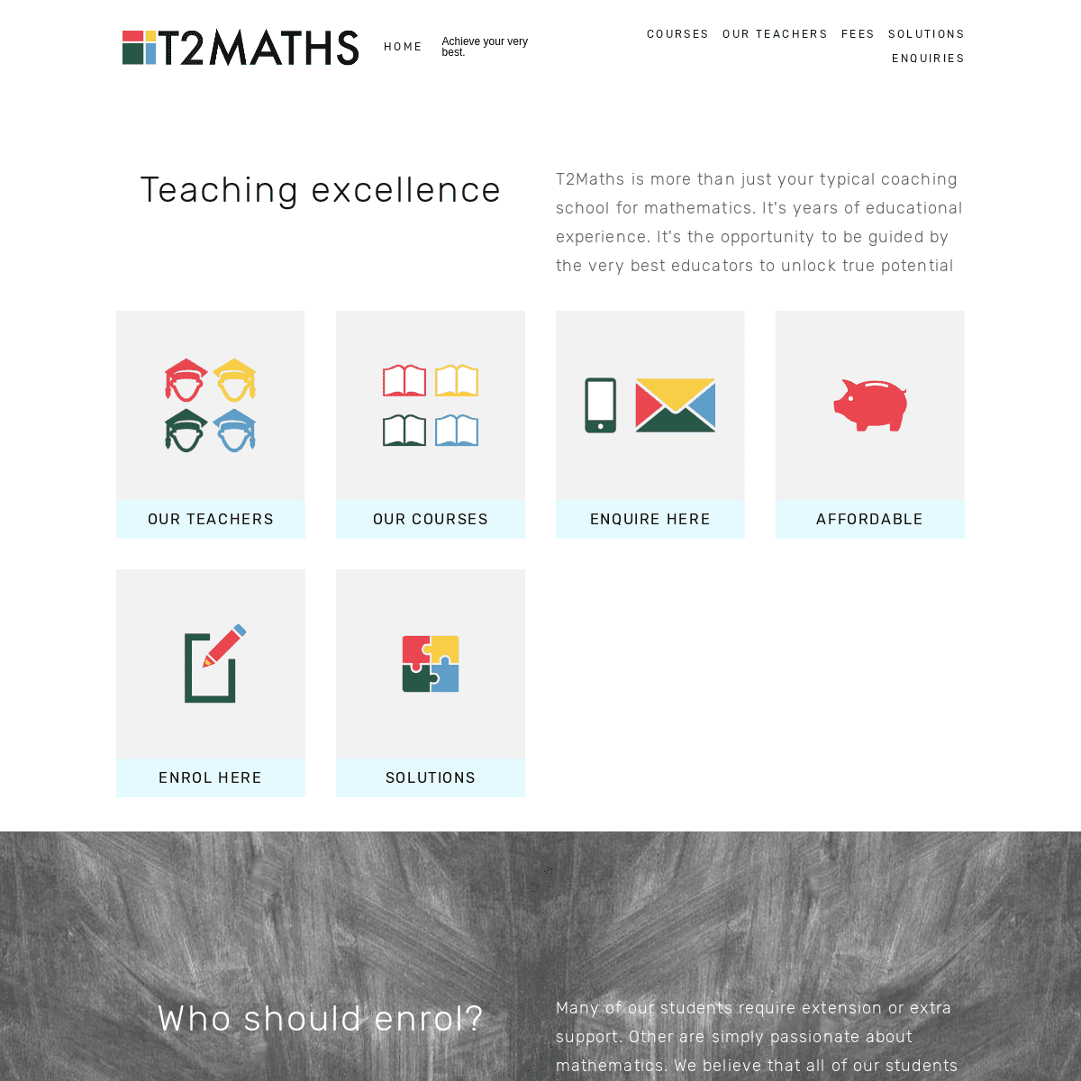 A complete backup of t2maths.com.au