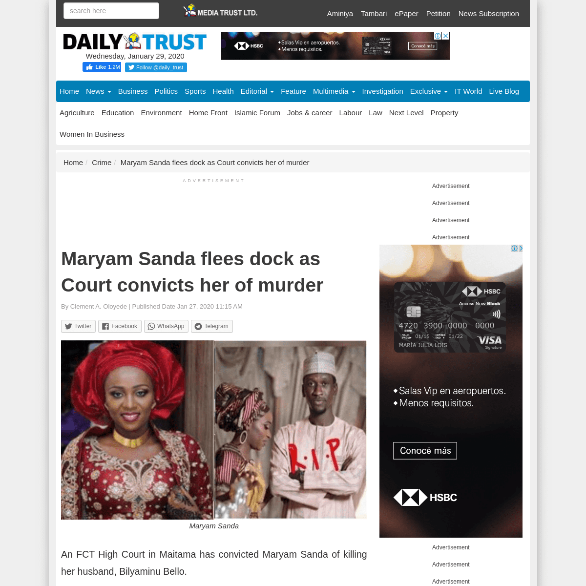 A complete backup of www.dailytrust.com.ng/breaking-maryam-sanda-flees-as-court-convicts-her-of-murder.html