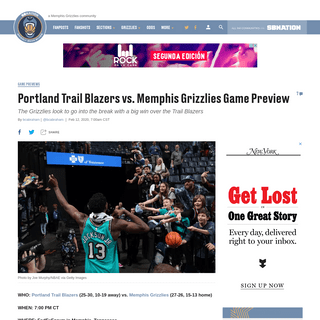 A complete backup of www.grizzlybearblues.com/2020/2/12/21131573/portland-trail-blazers-vs-memphis-grizzlies-game-preview-nba-in