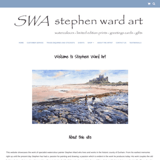 A complete backup of stephenward-art.co.uk