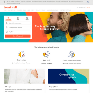 A complete backup of treatwell.co.uk