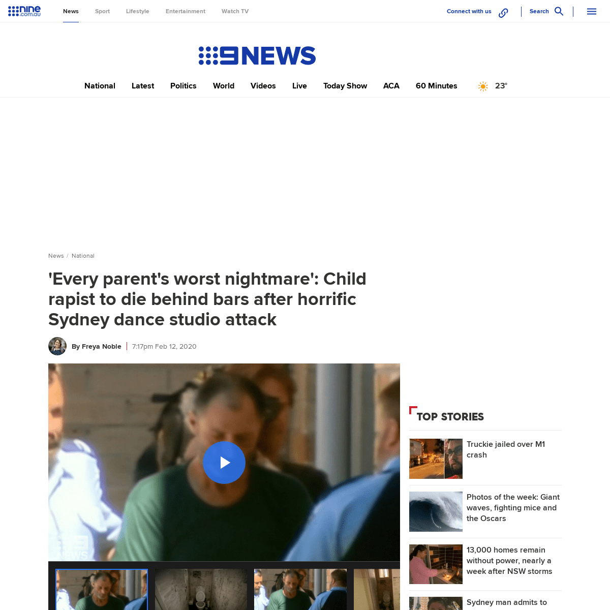 A complete backup of www.9news.com.au/national/anthony-sampieri-sentence-for-child-rape-of-kogarah-dance-studio-attack-on-girl/a