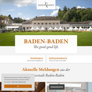 A complete backup of baden-baden.de