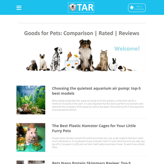 2020 - Goods for pets- Comparison - Rated - Reviews