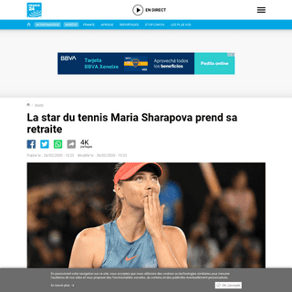 A complete backup of www.france24.com/fr/20200226-la-star-du-tennis-maria-sharapova-prend-sa-retraite