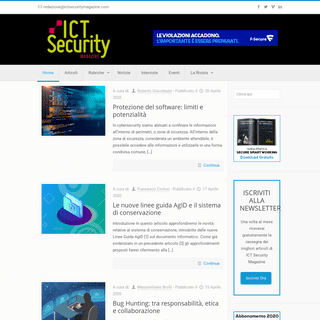 A complete backup of ictsecuritymagazine.com