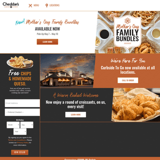A complete backup of cheddars.com