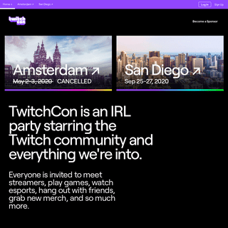 A complete backup of twitchcon.com