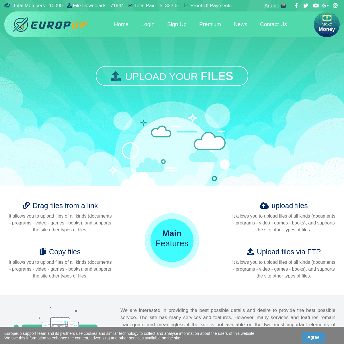 A complete backup of europeup.com