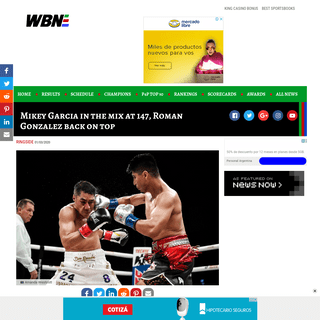 A complete backup of www.worldboxingnews.net/2020/03/01/mikey-garcia-roman-gonzalez-back-world-title-mix-victories/