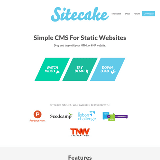 A complete backup of sitecake.com