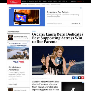 A complete backup of www.hollywoodreporter.com/news/oscars-laura-dern-wins-best-supporting-actress-1277337