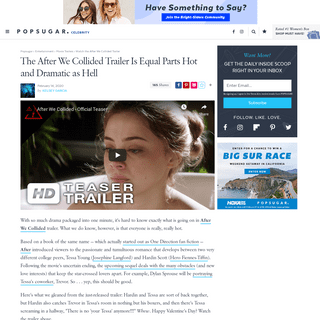 A complete backup of www.popsugar.com/entertainment/watch-after-we-collided-trailer-47220987