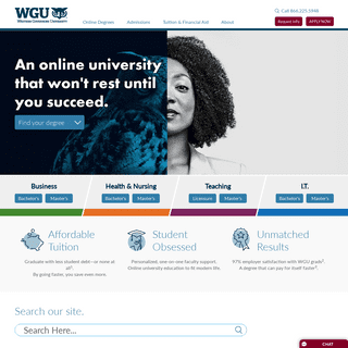 A complete backup of wgu.edu