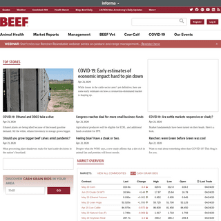 A complete backup of beefmagazine.com