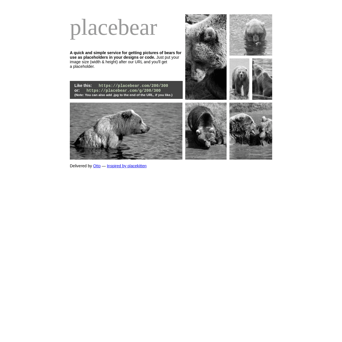 A complete backup of placebear.com