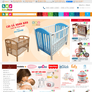 A complete backup of babystore.com.vn