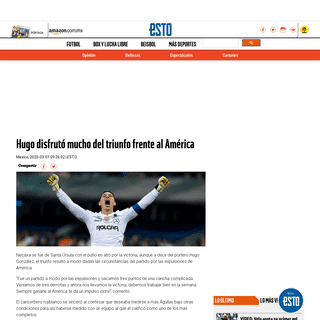 A complete backup of www.esto.com.mx/470571-ultimas-noticias-futbol-mexicano-liga-mx-hugo-gonzalez-necaxa-america/