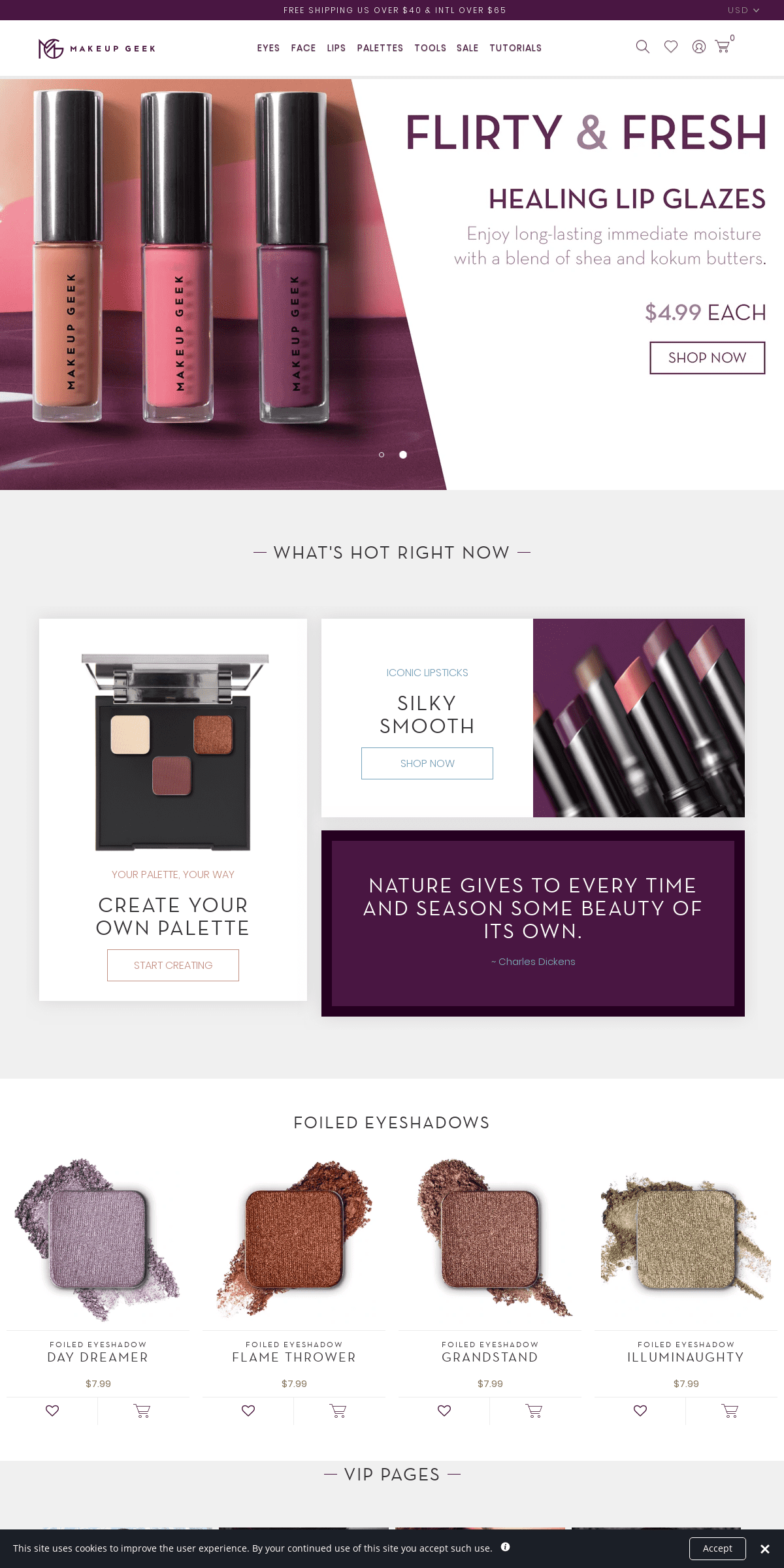 A complete backup of makeupgeek.com