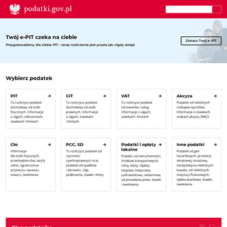 A complete backup of podatki.gov.pl