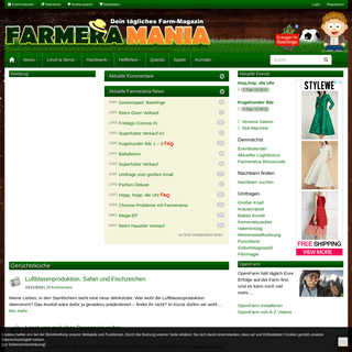 A complete backup of farmeramania.de