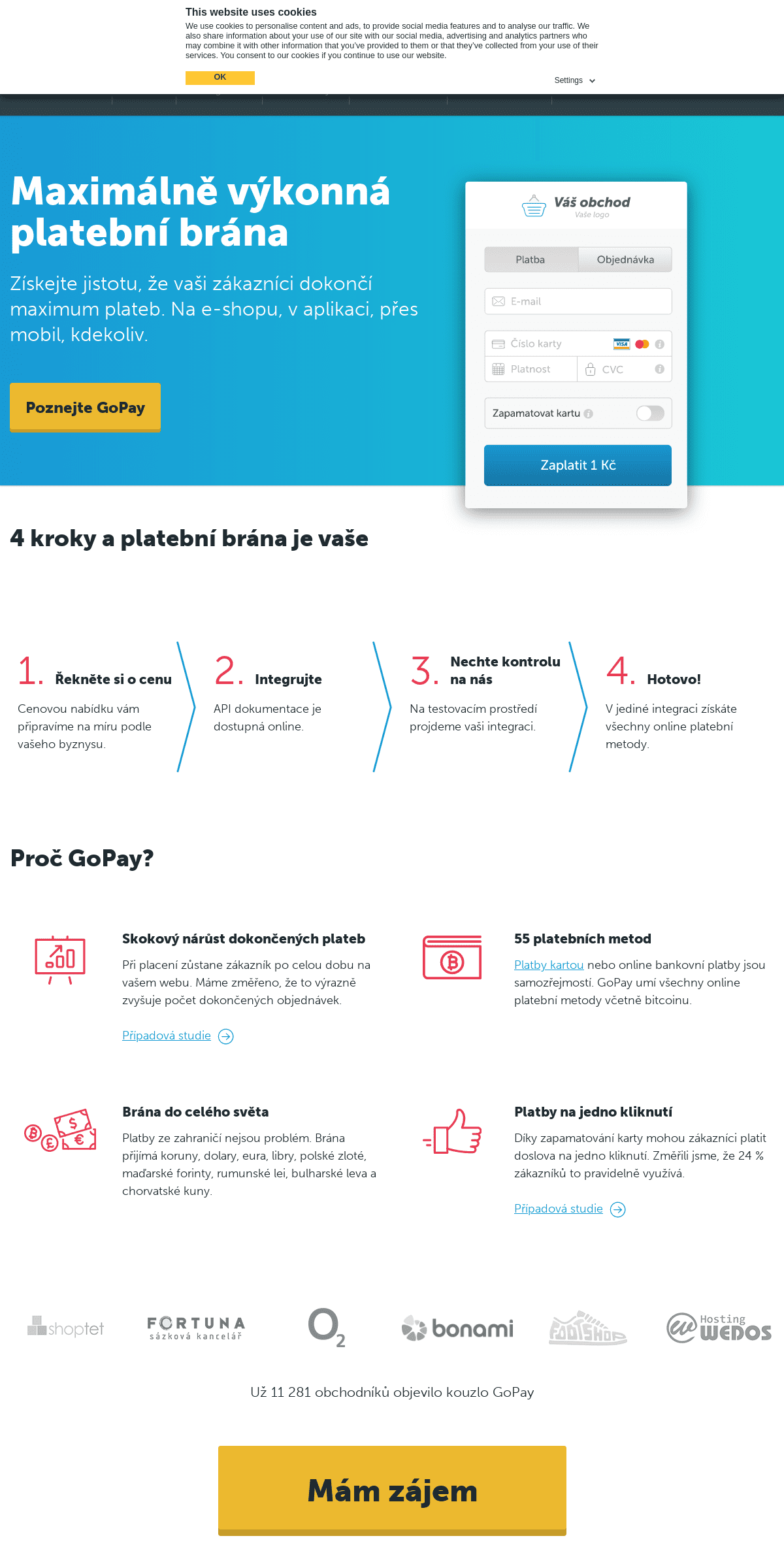 A complete backup of gopay.cz