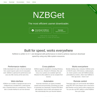 A complete backup of nzbget.net