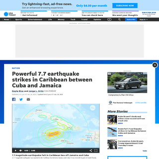 A complete backup of www.usatoday.com/story/news/nation/2020/01/28/caribbean-sea-earthquake-jamaica-cuba-cayman-islands/45997010