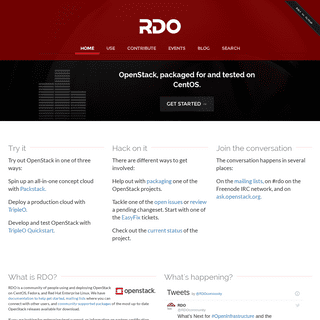 A complete backup of rdoproject.org